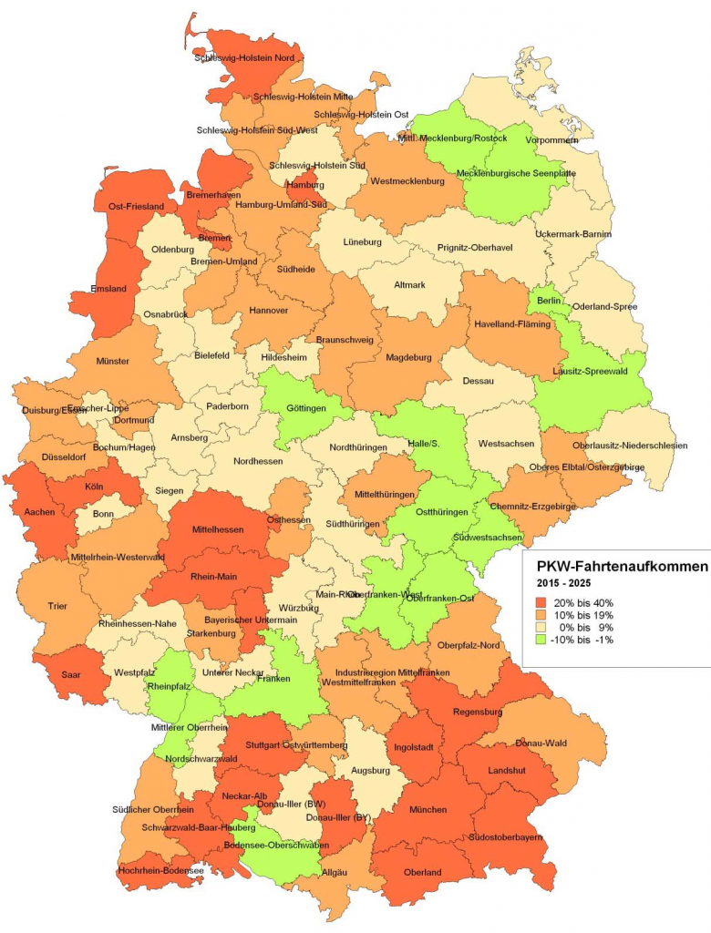 PKW Individualverkehr bis 2025